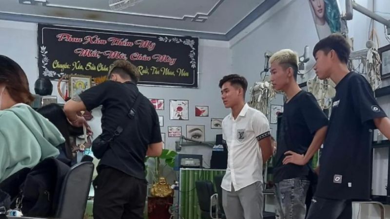 Salon tóc ở sóc trăng